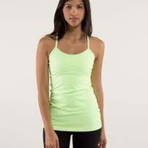 Lululemon Power Y Tank- Size 8 - Clear Mint